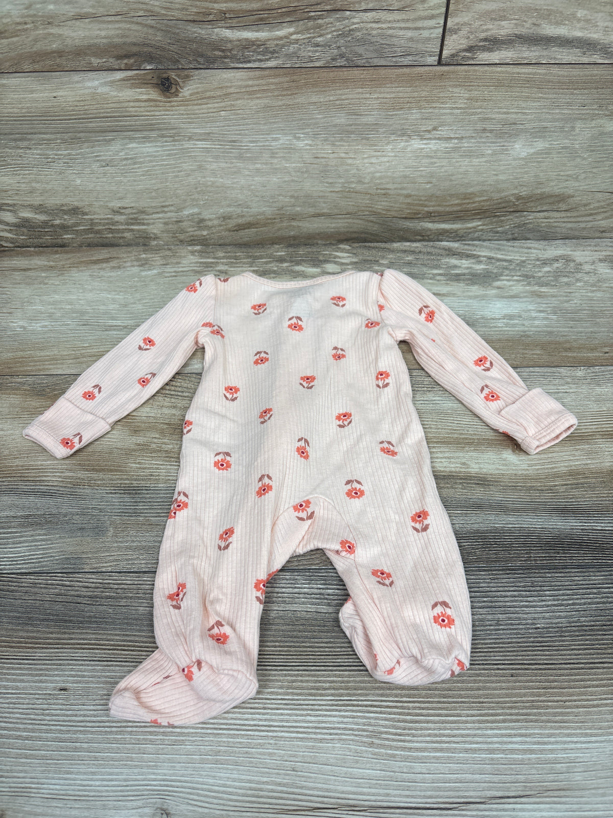 Carter's Ribbed Sleeper Pink sz Newborn