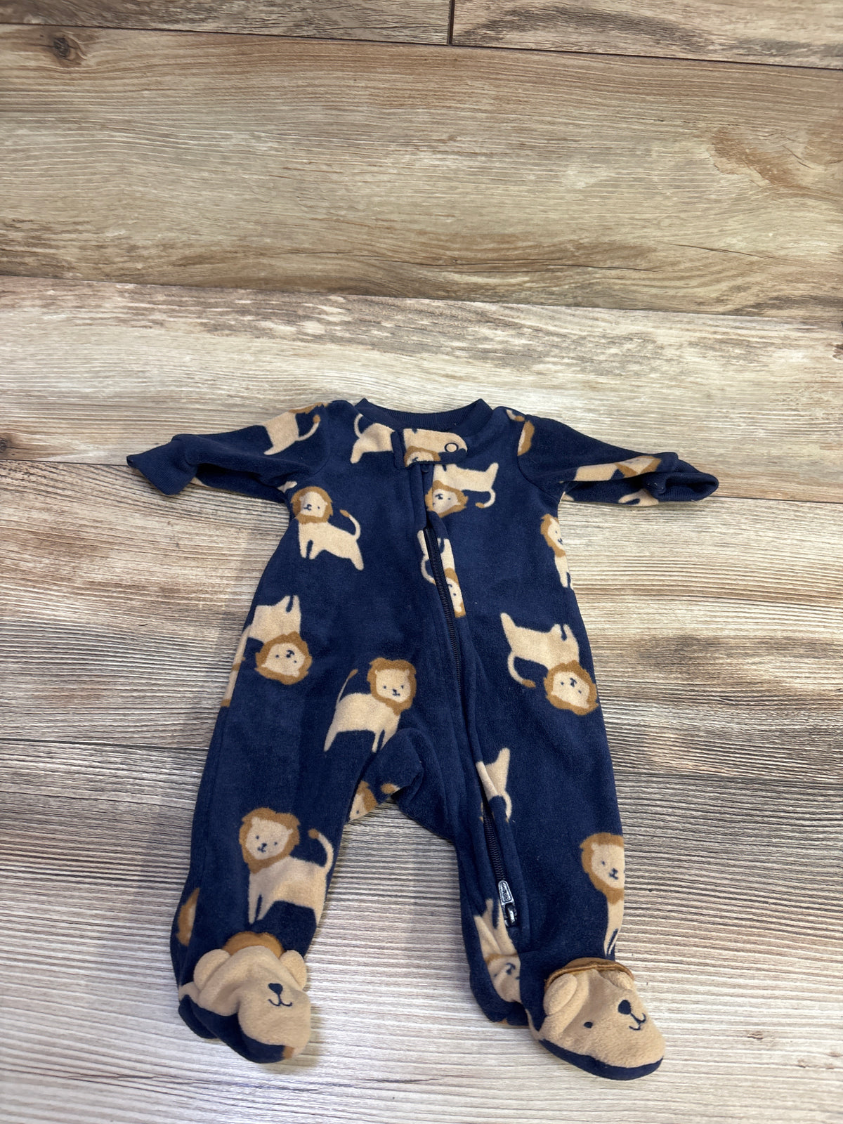 Child Of Mine Blanket Sleeper Navy sz Preemie