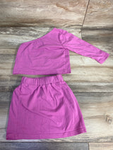 Honey 2pc Cold Shoulder Top & Bottoms Set Pink sz 18-24m