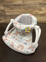 Fisher Price Sit-Me-Up Floor Seat in Rainbow Showers