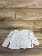 Carter's Long Sleeve Shirt White sz 3T