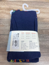 NEW Cat & Jack 1pr. Cotton Tights Navy sz 7-10