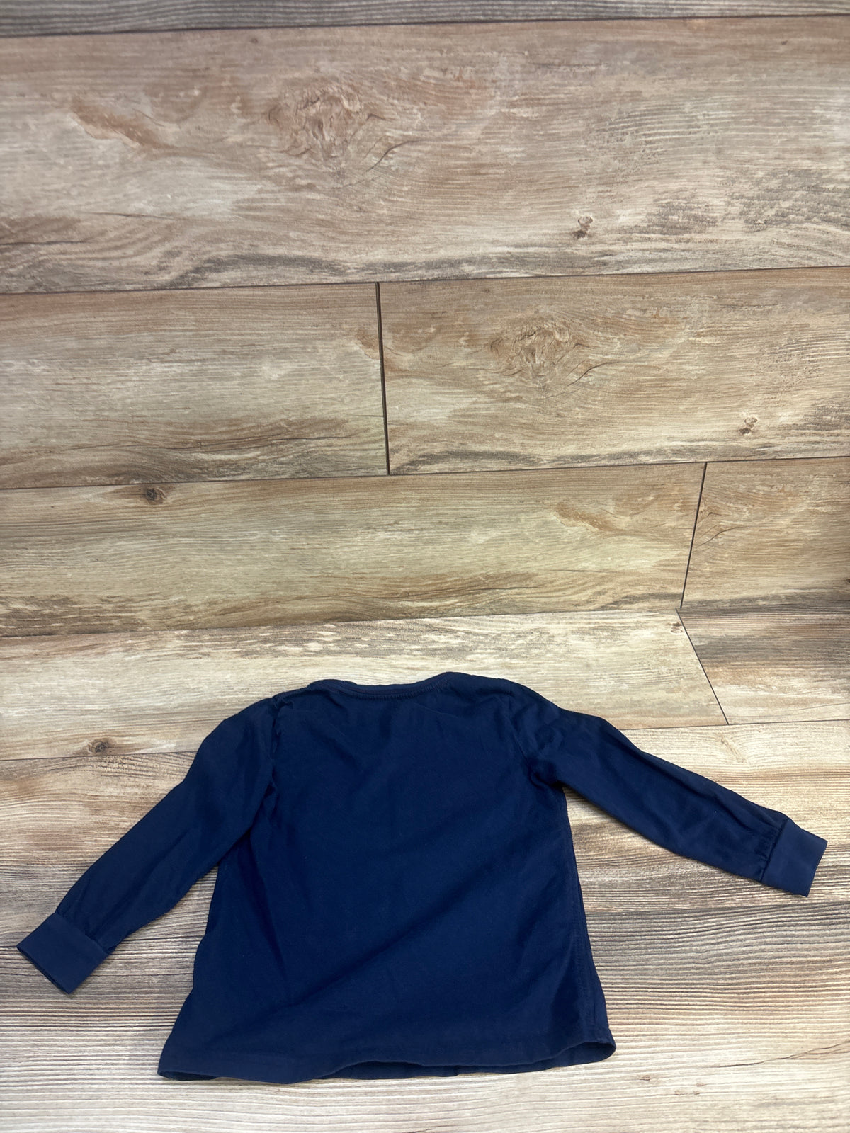 Simple Joys Long Sleeve Shirt Navy sz 3T