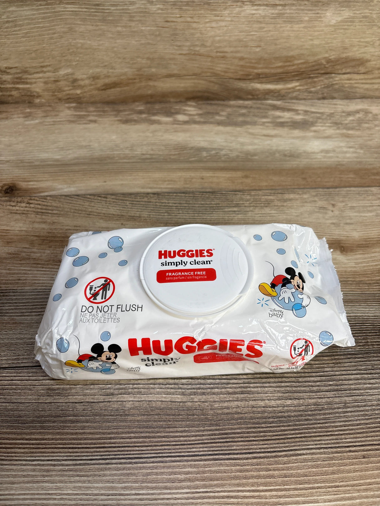 NEW Huggies Simply Clean Baby Wipes Unscented 64ct