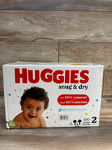 NEW Huggies Snug & Dry Diapers, 100ct. Size 2