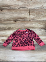 Nike Leopard Print Sweatshirt Pink sz 3T