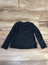 REI Solid Base Layer Crew Shirt Black sz 4-5T
