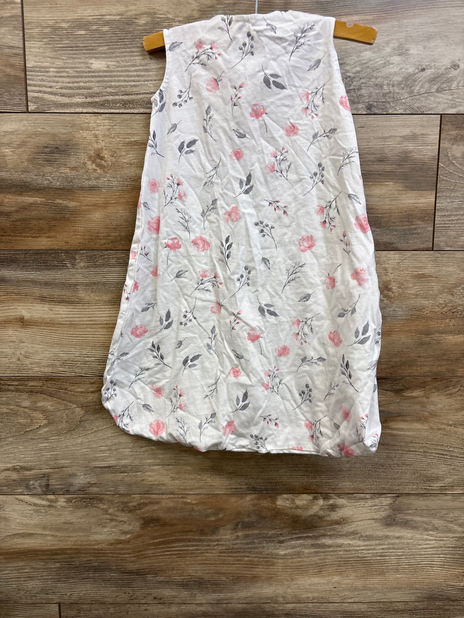 PHF Floral Sleep Sack White sz Small/0-6m