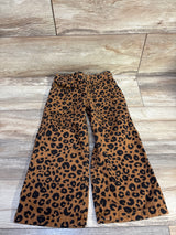Cat & Jack Leopard Wide Leg Jeans Brown sz 4T