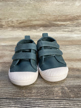 Cat & Jack Double Velcro Parker Sneakers Green sz 4c - Me n Mommy To Be