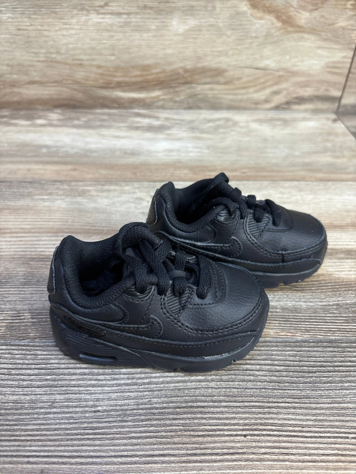Nike Air Max 90 TD 'Triple Black' Sneakers sz 4c