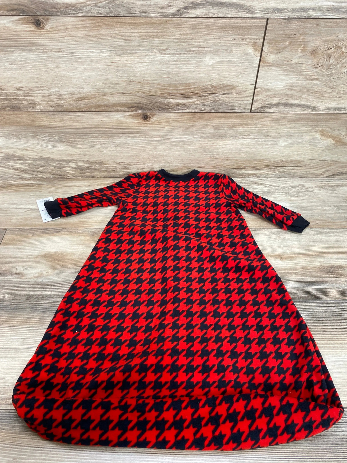 NEW Carter's Red/Black Houndstooth Sleep Bag sz 6-9m