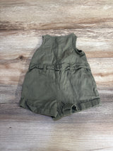 Old Navy Sleeveless Utility Romper Green sz 3-6m