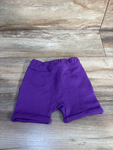 Disney Store Pull-On Mickey Mouse Shorts Purple sz 0-3m