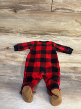 Carter's Blanket Sleeper Red sz Preemie