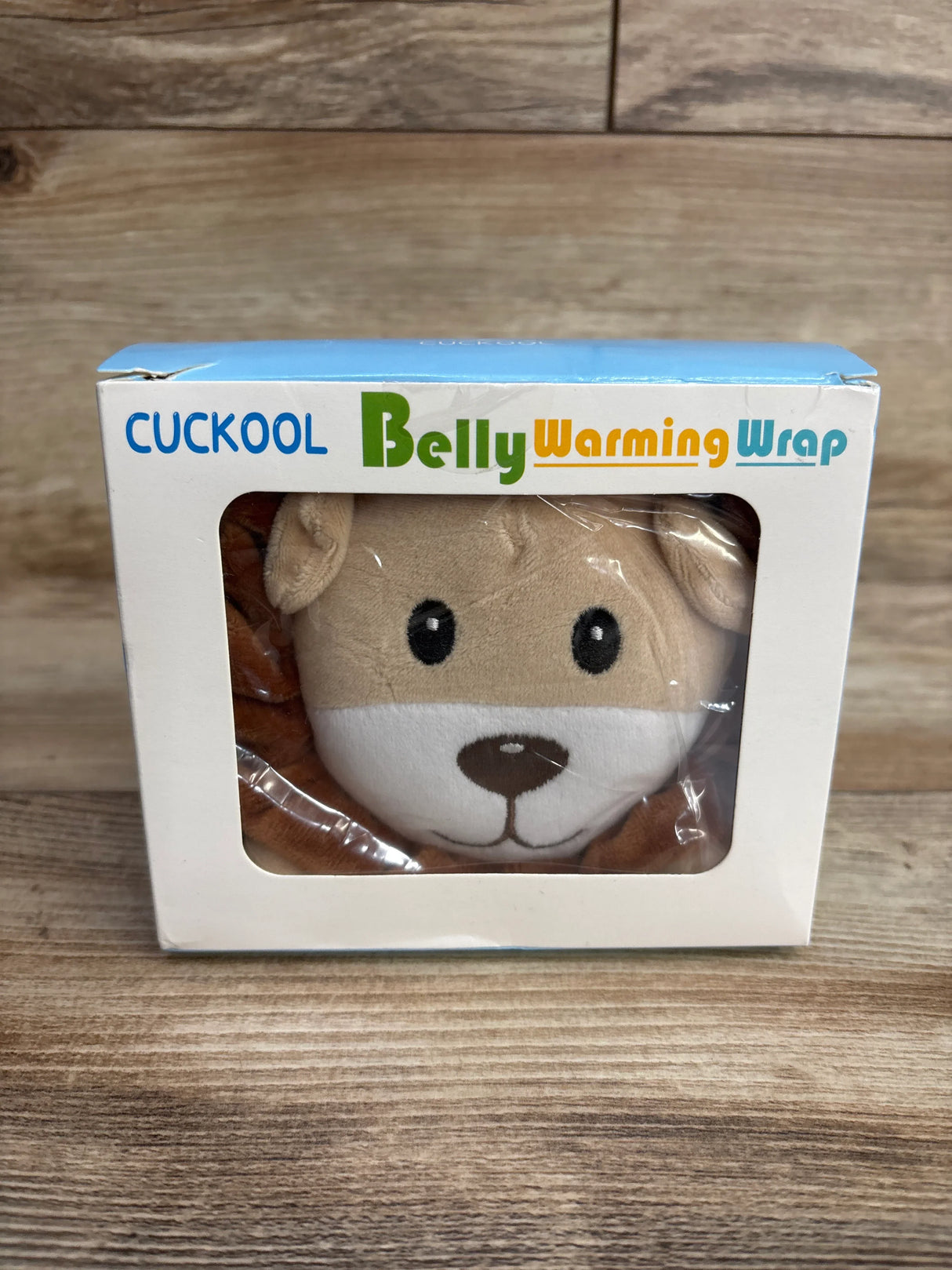 NEW Cuckool Belly Warming Wrap, Brown Bear