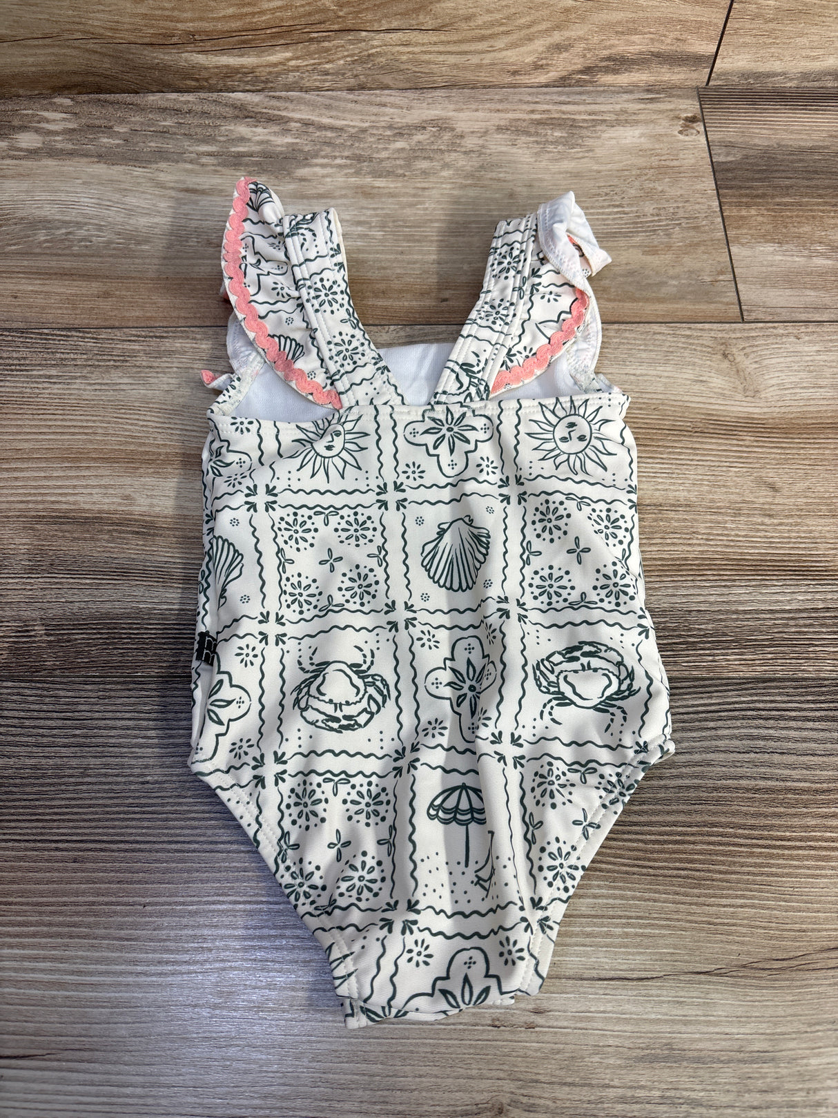 Modern Moments 1pc Swimsuit Ivory sz 12m