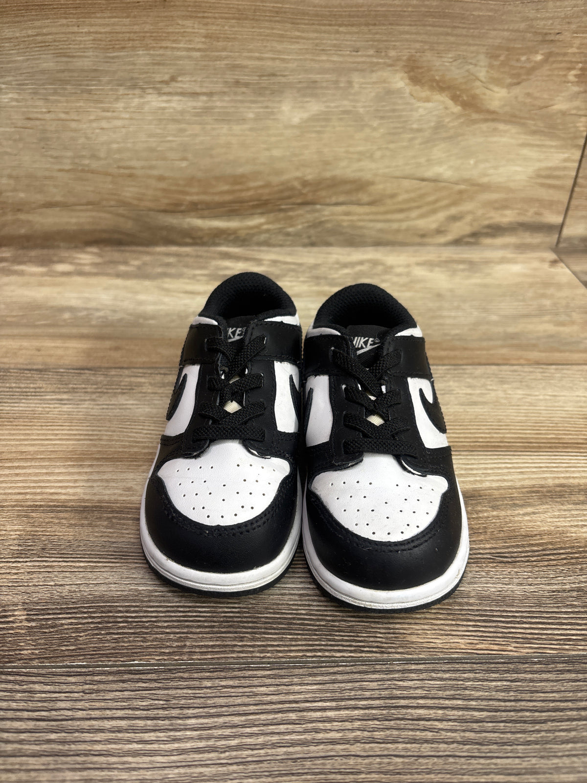 Nike Dunk Low TD 'Black White' Sneakers sz 8c