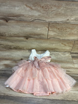 Catherine Malandrino Floral Belted Sleeveless Dress White sz 5T