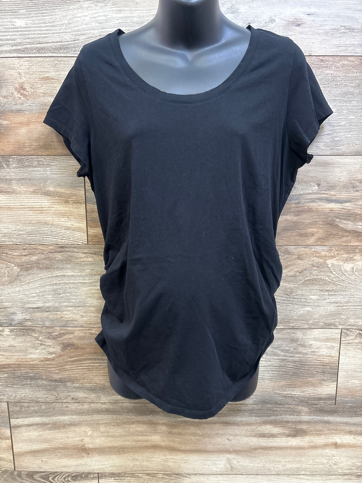 Old Navy Maternity Fitted Shirt Black sz XL
