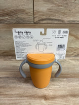 NEW Bella Tunno Silicone Happy Sippy Cup - Duck Duck Juice Orange 8oz