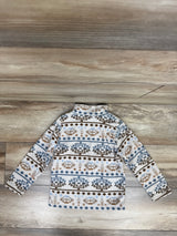 Children's Place 1/4 Zip Fleece Pullover Sweatshirt Beige sz 4T