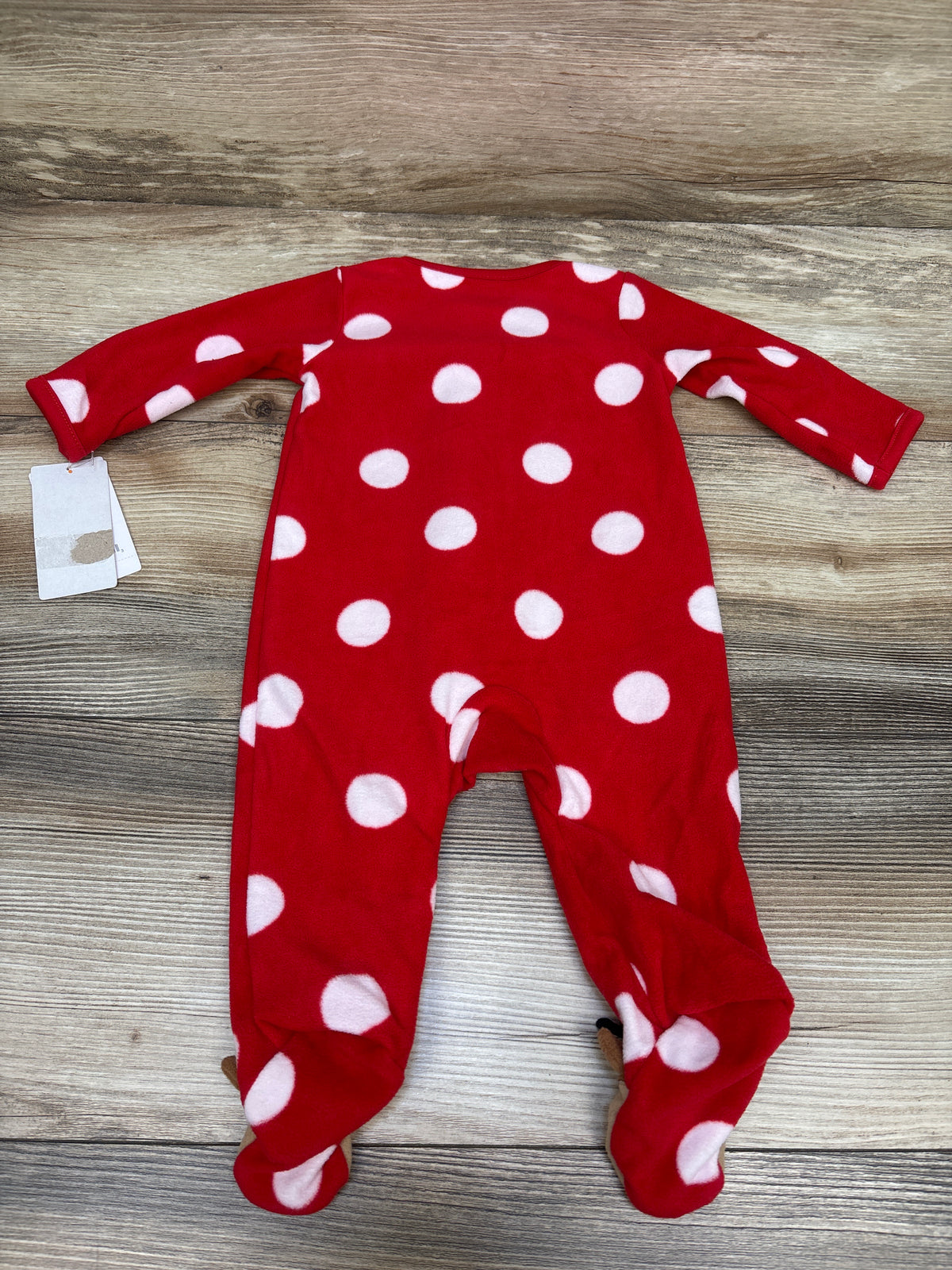 NEW Just One You Reindeer Blanket Sleeper Red sz 3m