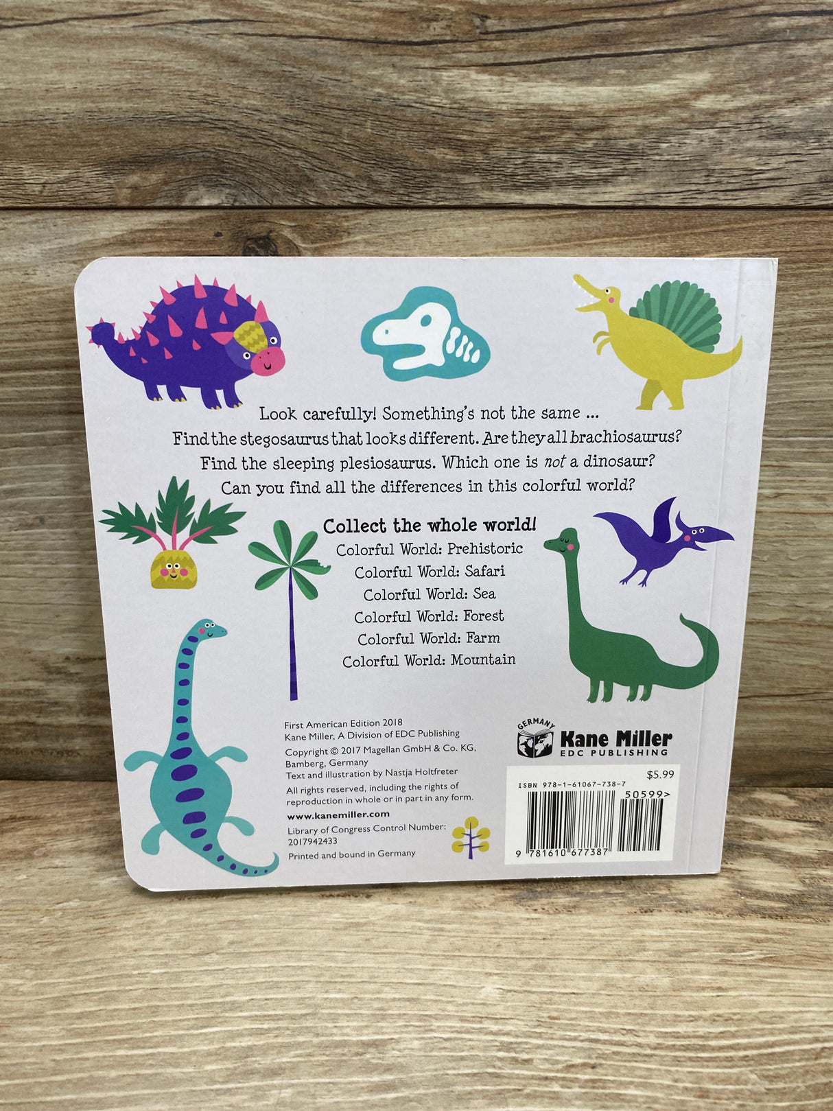 Colorful World: Prehistoric Board Book