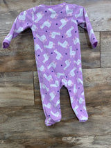 Simple Joys Sheep Print Sleeper Lilac sz 6-9m