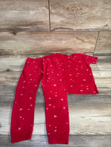 Just One You 2pc Heart Pajama Set Red sz 5T
