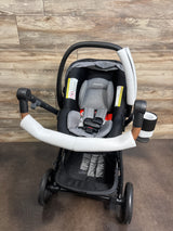 NEW Evenflo Shyft Intuiti Travel System with Revolve180 LiteMax NXT Car Seat, Fossil Gray