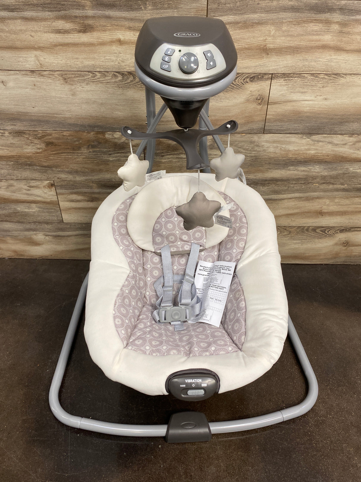 NEW Graco Simple Sway Baby Swing in Abbington