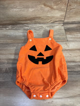 Tanghaowl Jack O Lantern Bubble Romper Orange sz 3-6m
