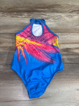 Shein Sleeveless Leotard Blue sz 4T