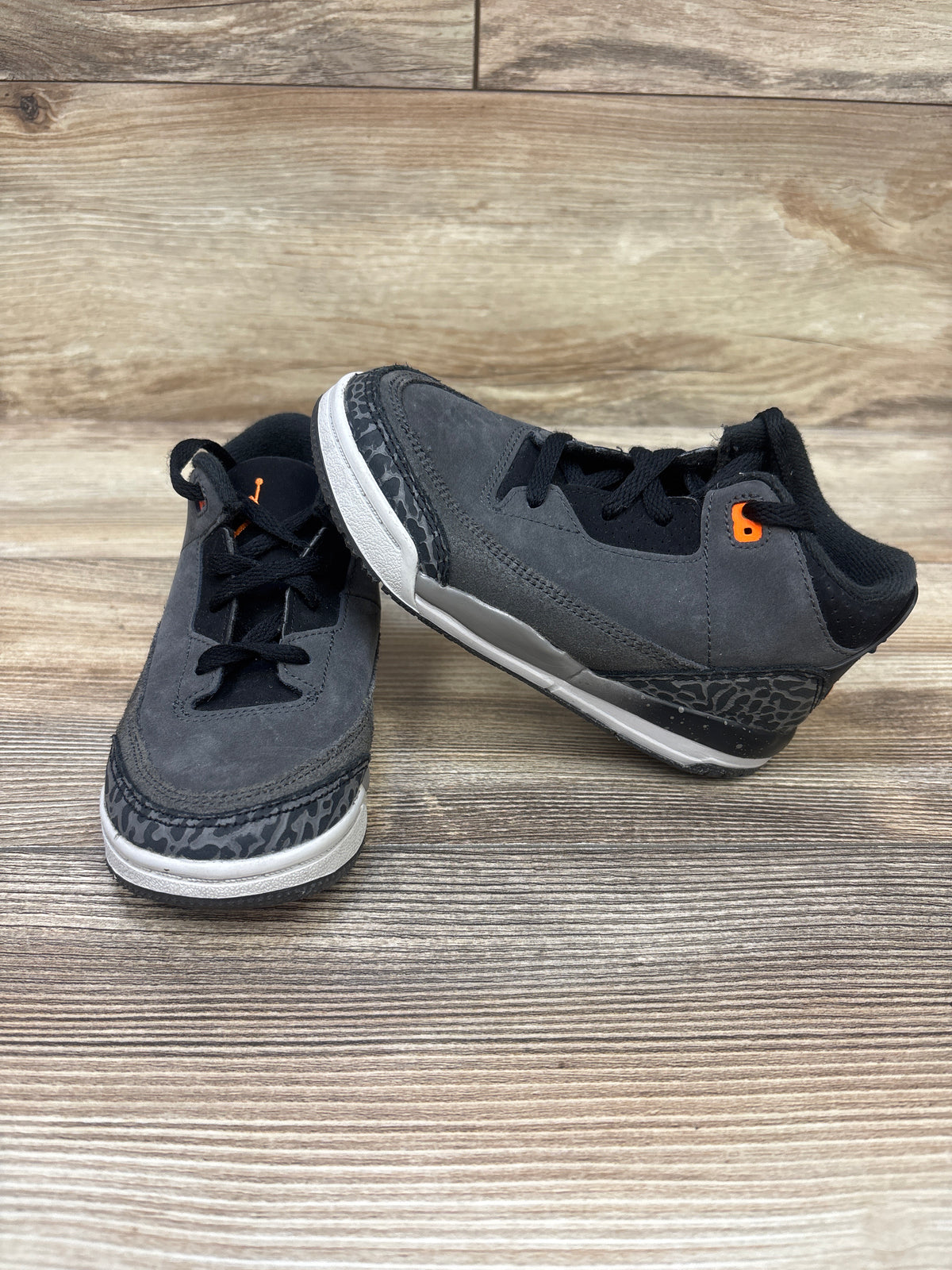Air Jordan 3 Retro TD 'Fear' Sneakers sz 10c