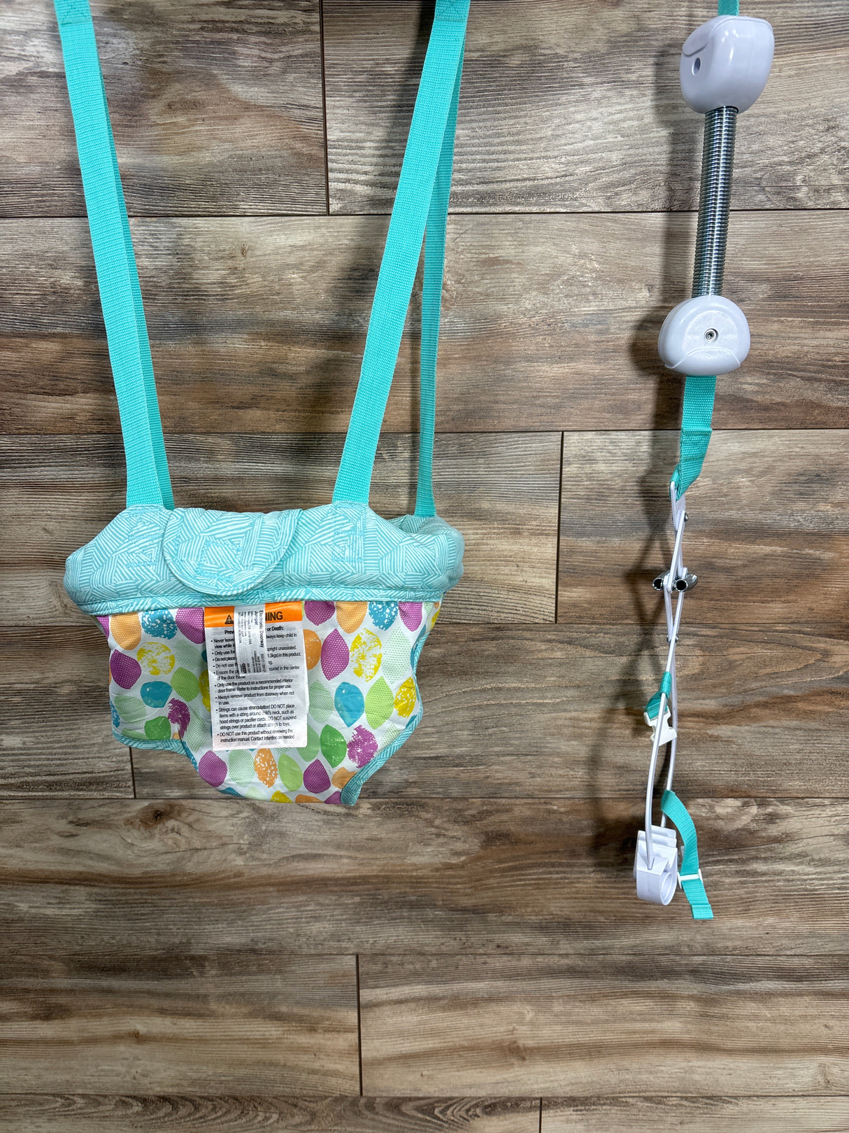 Infantino 2-in-1 Music & Lights Doorway Jumper, Fox