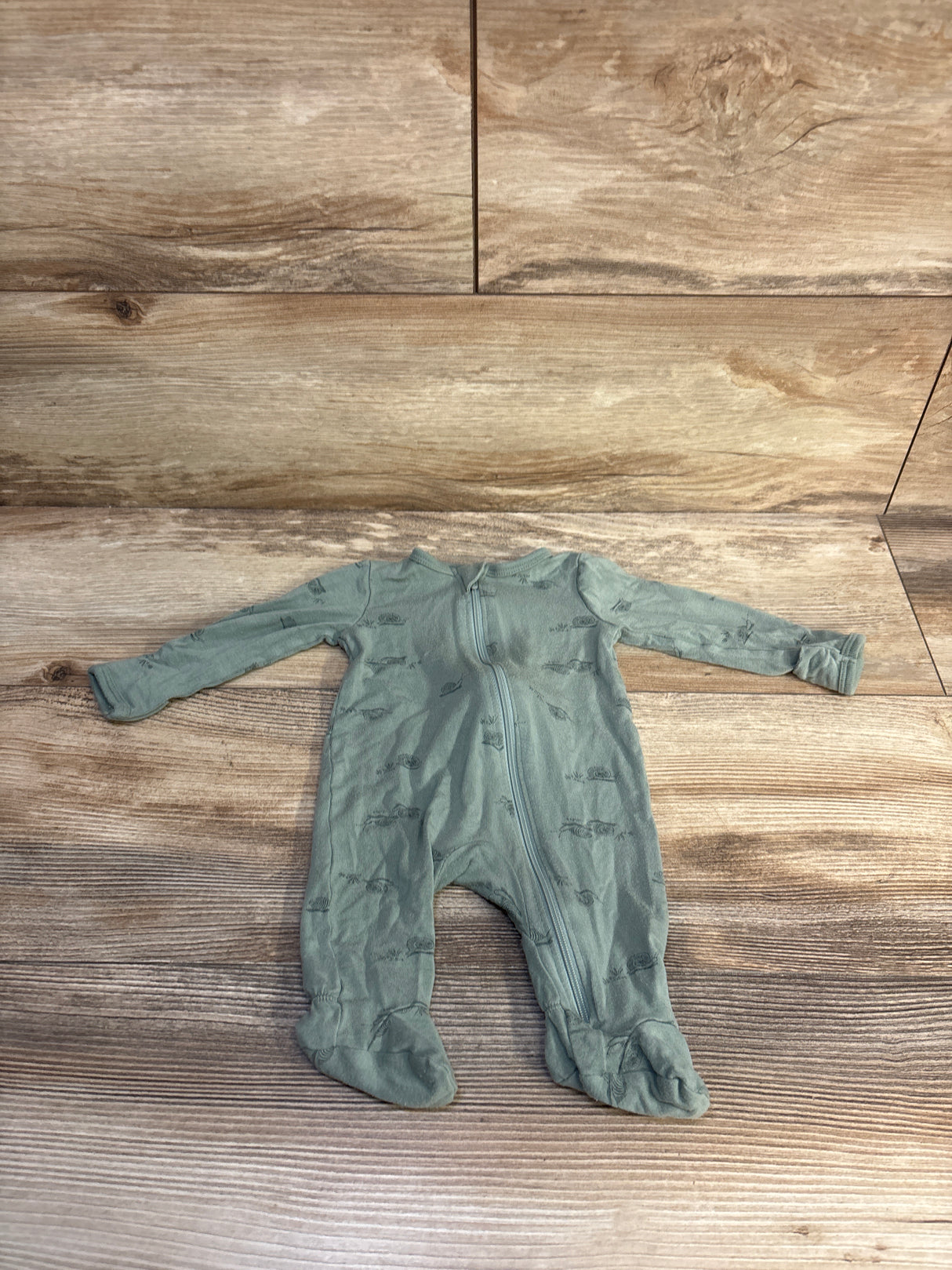Modern Moments Snail Viscose Sleeper Green sz Newborn