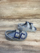 First Steps Double Buckle Sandals Grey sz 4c