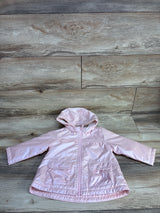 Carter's Full-Zip Metallic Jacket Pink sz 18m