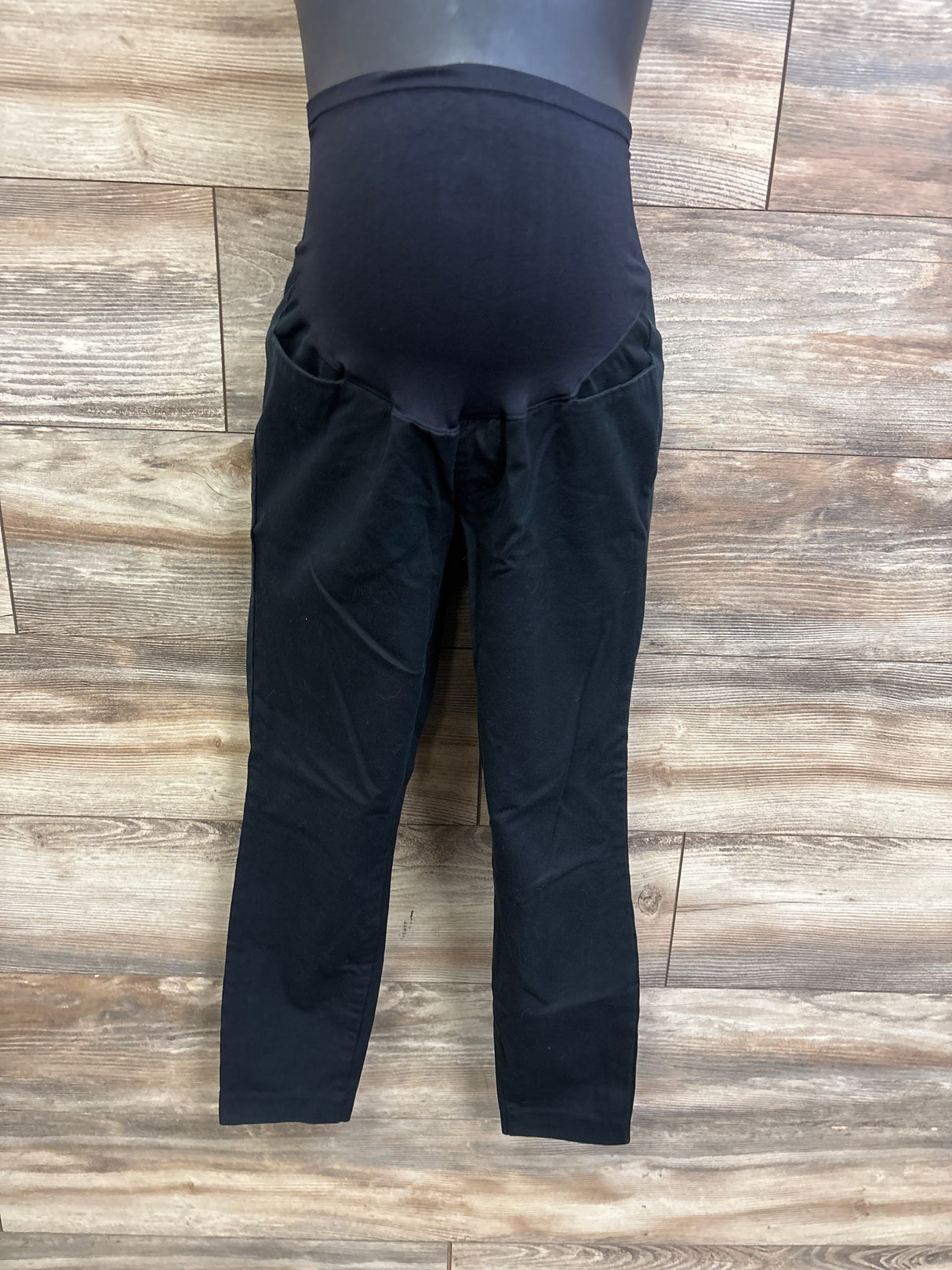 Old Navy Maternity Pixie Full Panel Pants Black sz Small