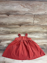 Bonnie Baby Cord Tank Dress Rust sz 24m