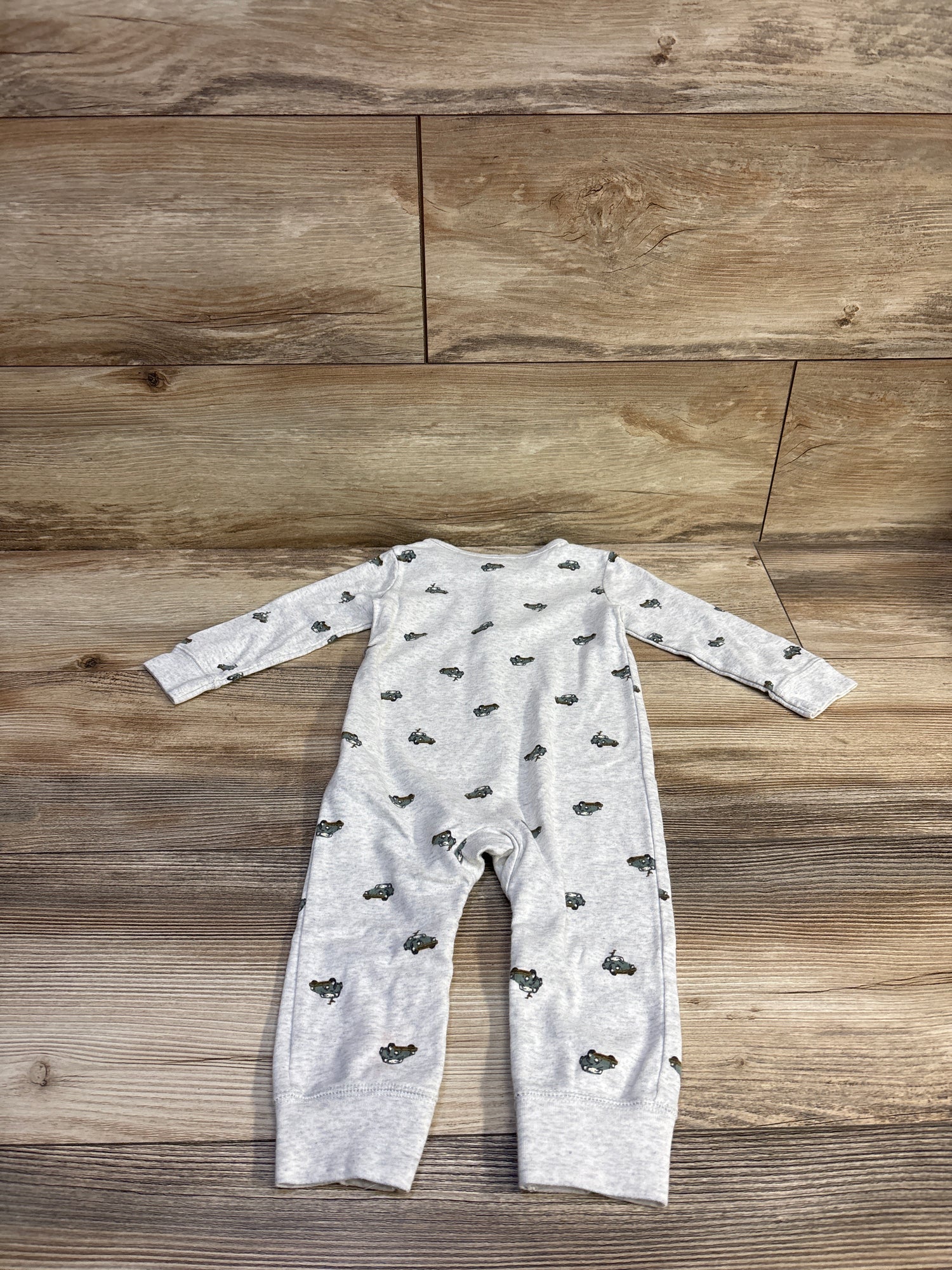 Carter's Henley Coverall Grey sz 12m