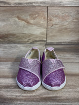 Toms Colorblock Iridescent Glimmer Alpargata Shoes Purple sz 4c