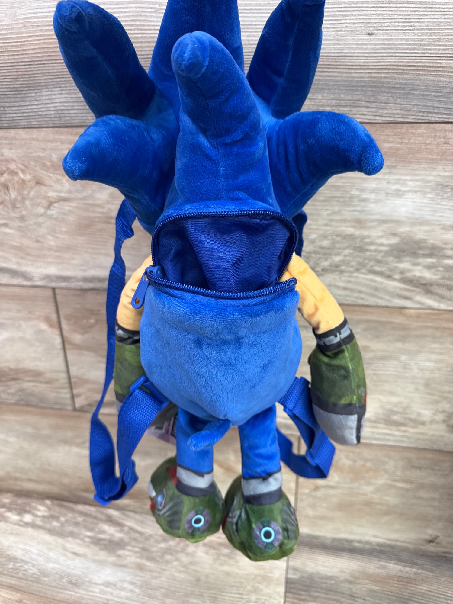 NEW Sonic Prime Boscage Maze 17" Plush Backpack