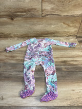Bums & Roses x My Little Pony Ombre Clouds Ruffle Footie sz 0-3m