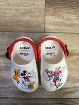 Crocs x Disney Mickey Mouse Classic Clogs White sz 5c