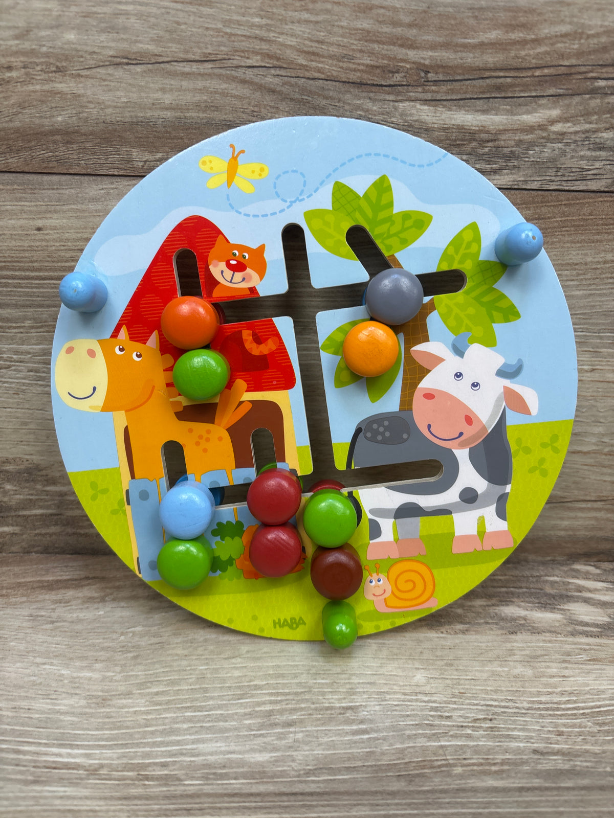 HABA On The Farm Motor Skills Board
