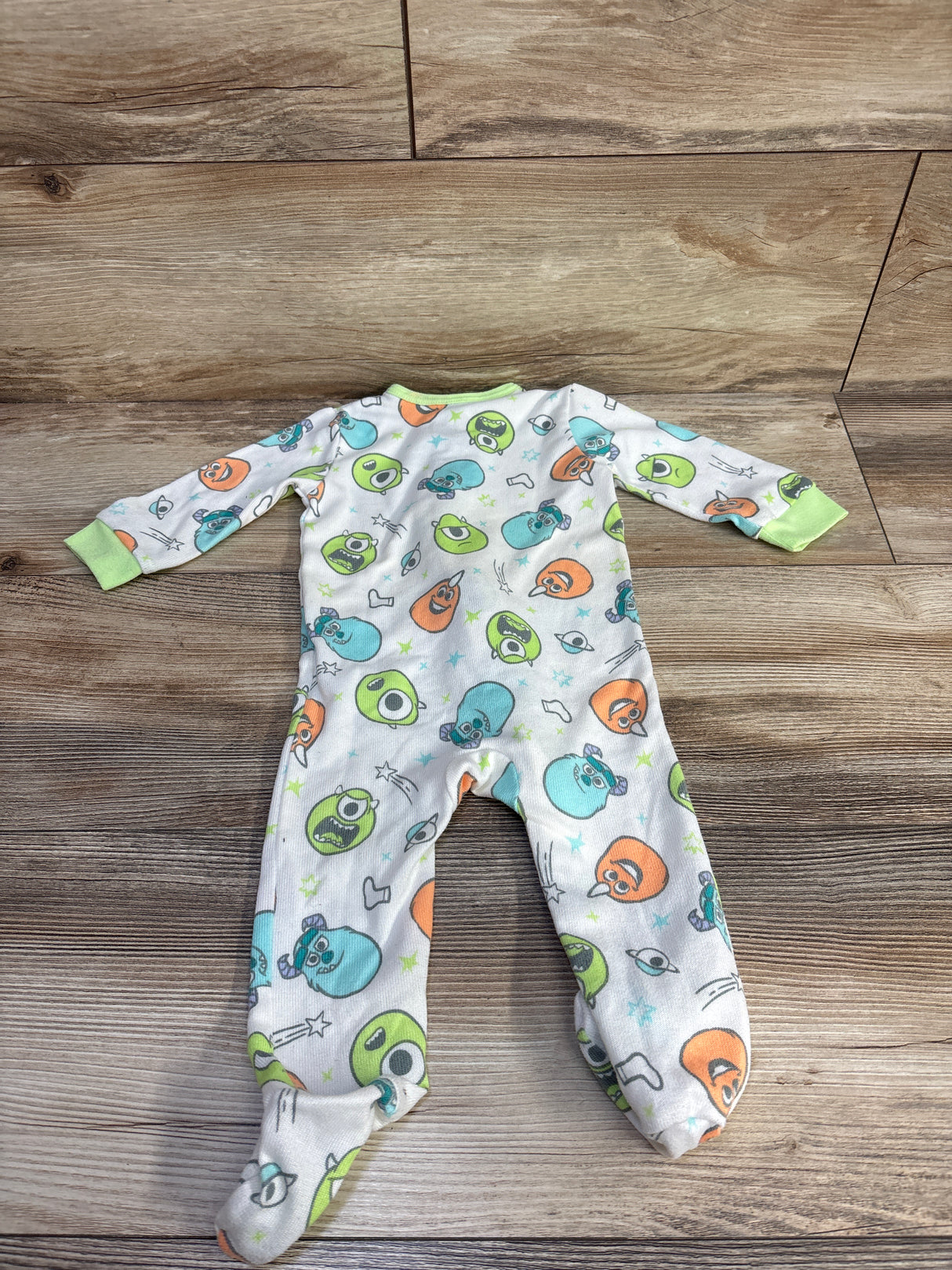 Disney Baby Mosnter's Inc. Sleeper White sz 6m