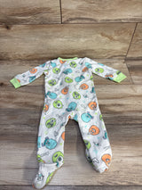 Disney Baby Mosnter's Inc. Sleeper White sz 6m