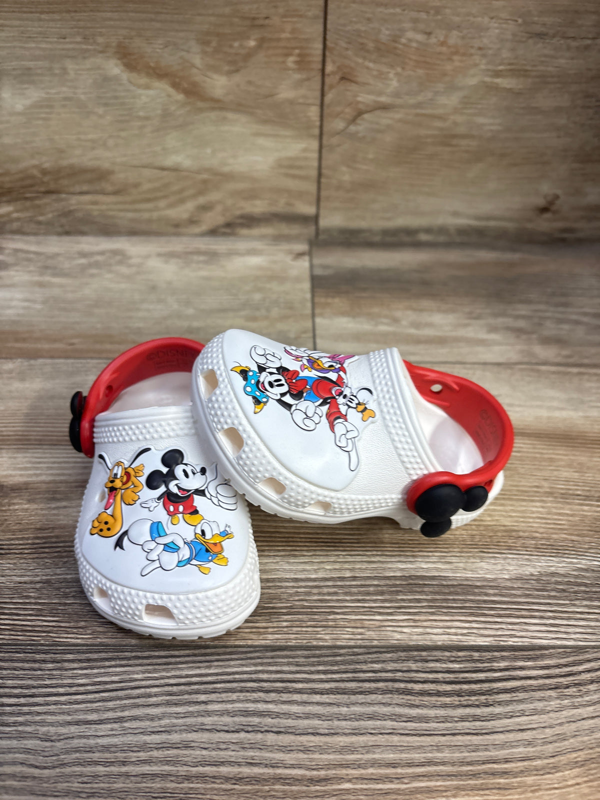 Crocs x Disney Mickey Mouse Classic Clogs White sz 5c